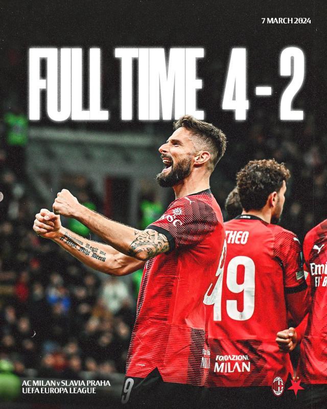 1709852989288060859.jpg MK体育平台-【欧联】吉鲁建功,米兰4-2十人布拉格斯拉维亚