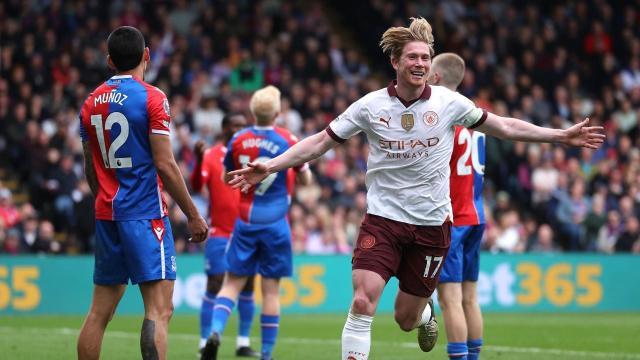 mk体育-德布劳内收获百球表现满分 曼城疲惫赢球迎接恶战